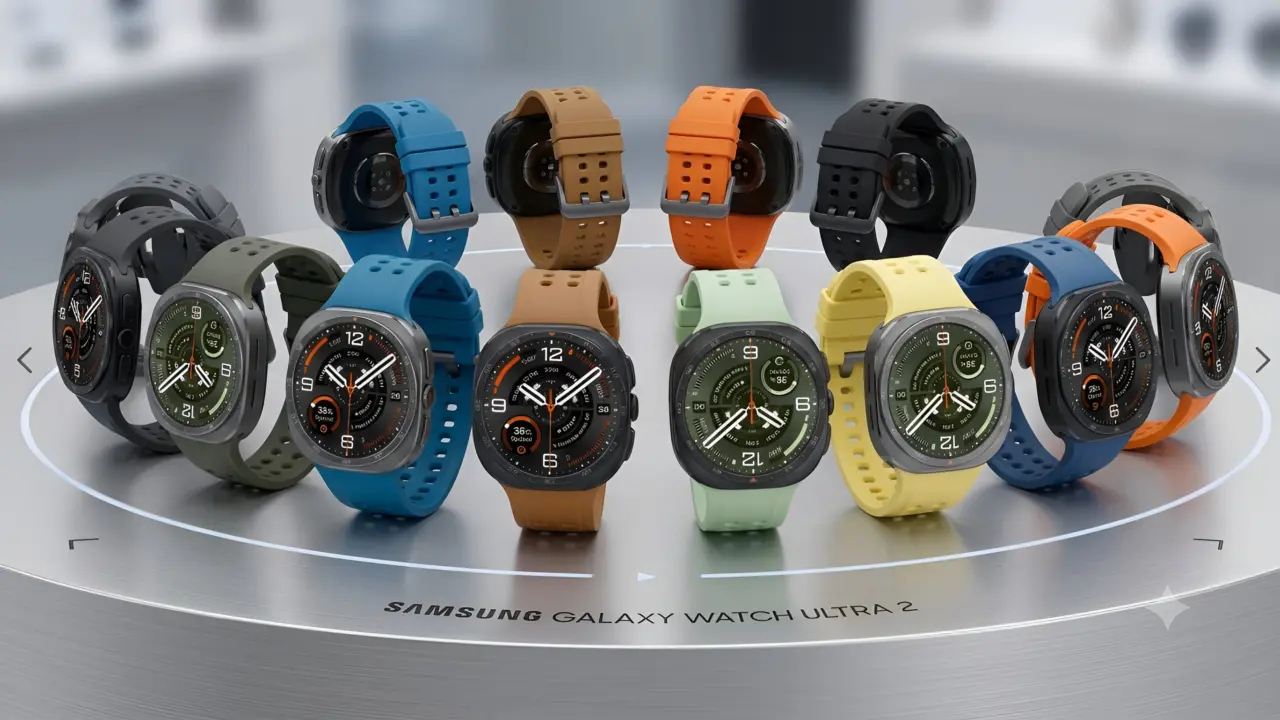Samsung Galaxy Watch 9 and Ultra 2 band colors leaked