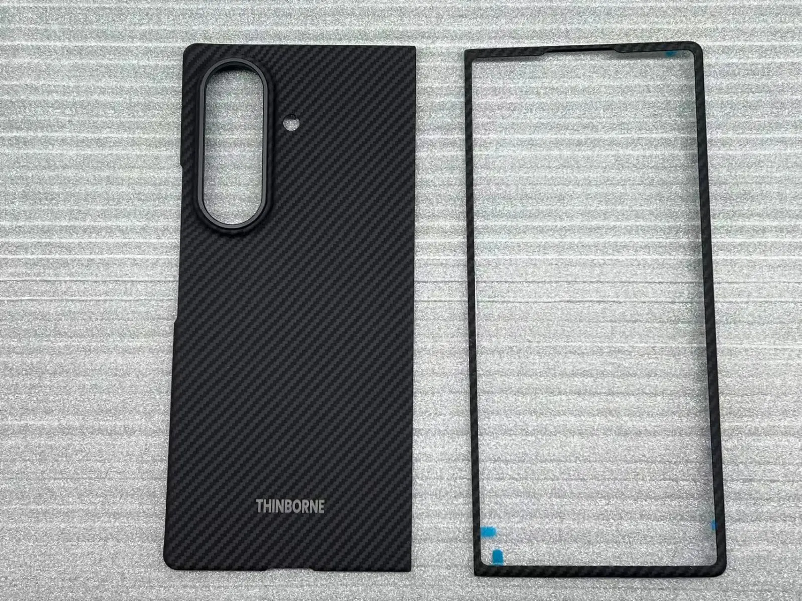 Leaked case images showing the wider design of the Samsung Galaxy Z Fold 8