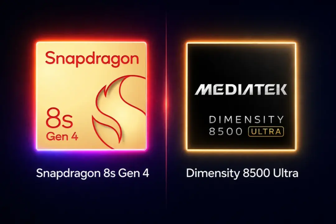 Snapdragon 8s Gen 4 vs Dimensity 8500 Ultra Benchmark Comparison
