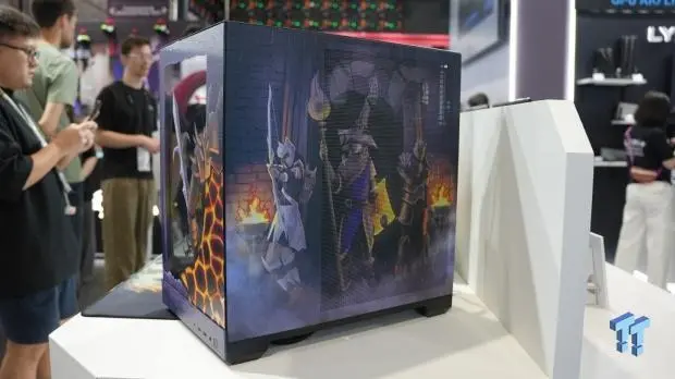 Internal components of the Old School RuneScape PC build
