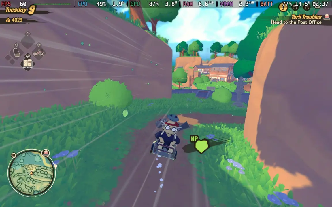 Tanuki: Pon's Summer game screenshot