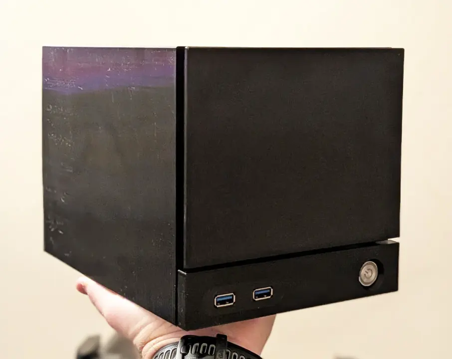 Terk Box 3D-printed case brings RTX 5060 power to Steam Machine style
