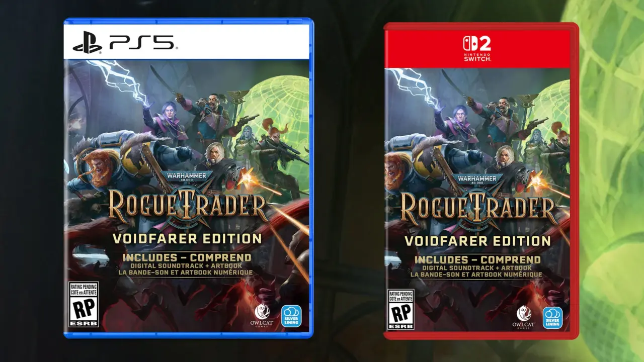 Warhammer 40,000: Rogue Trader Voidfarer Edition Announced for PS5, Switch 2