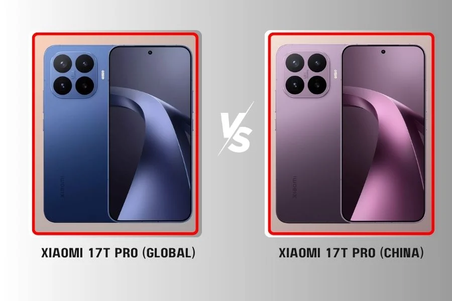 Xiaomi 17T Pro Global vs Chinese Model Comparison