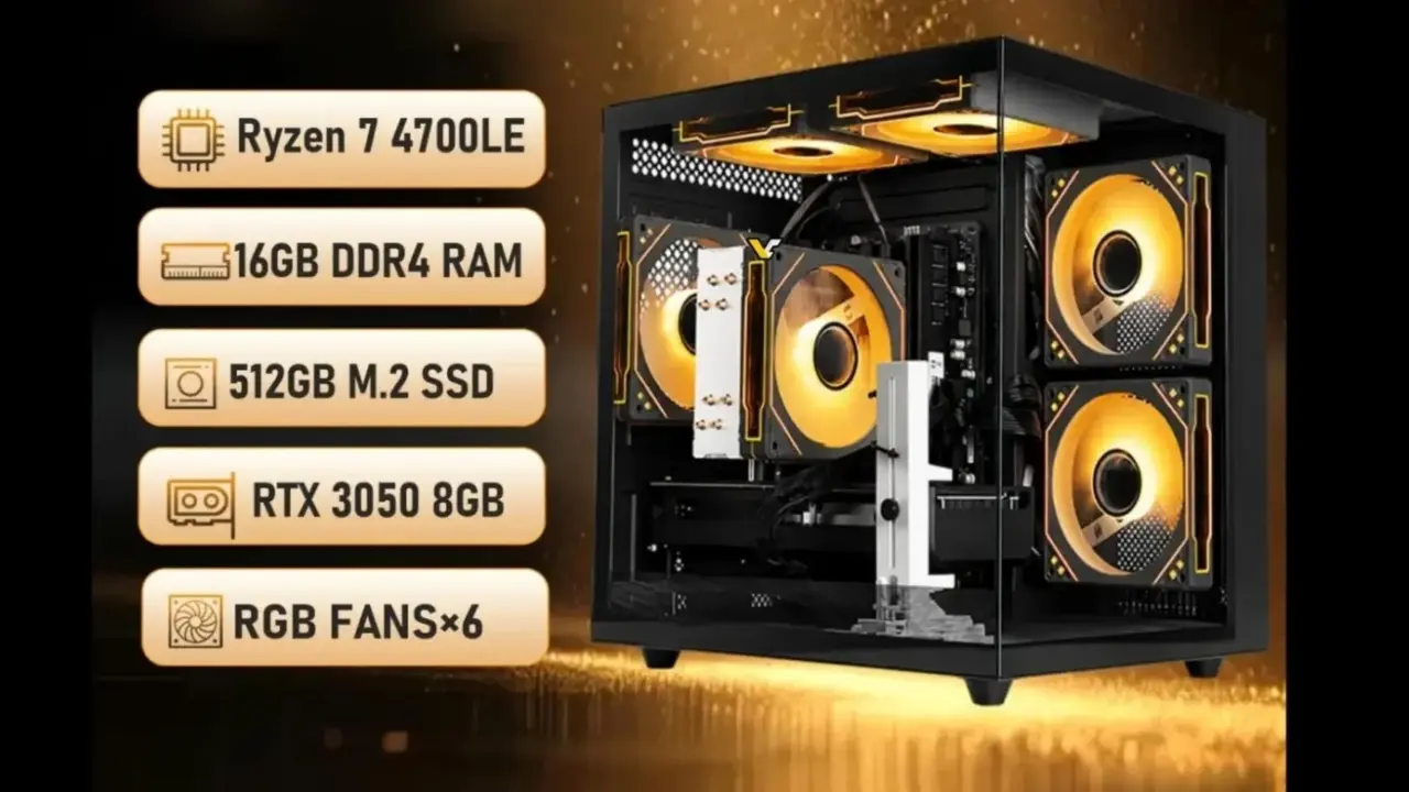 AMD Ryzen 7 4700LE Hits Prebuilts at $800, Uses Old Zen 2 Silicon