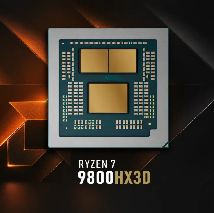AMD Ryzen 7 9800HX3D Brings 3D V-Cache to 8-Core Gaming Laptops