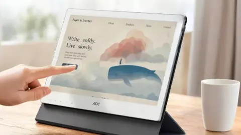 AOC 13T5S E Ink Monitor Launches at $678 with 3K Color Display