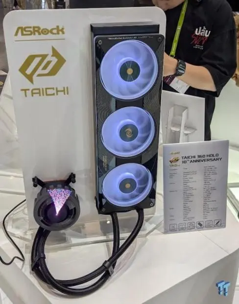 ASRock Taichi 10th Anniversary concept components