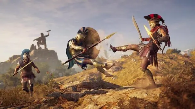 Assassin's Creed Odyssey gameplay scene