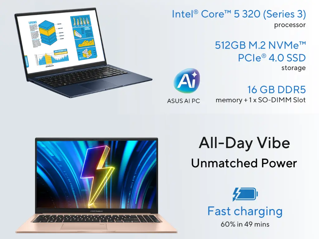 Asus Vivobook 15 (2026) laptop