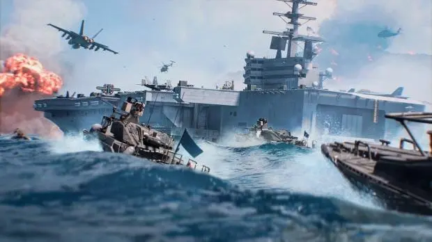 Battlefield 6 gameplay on NVIDIA GeForce RTX 50 Series