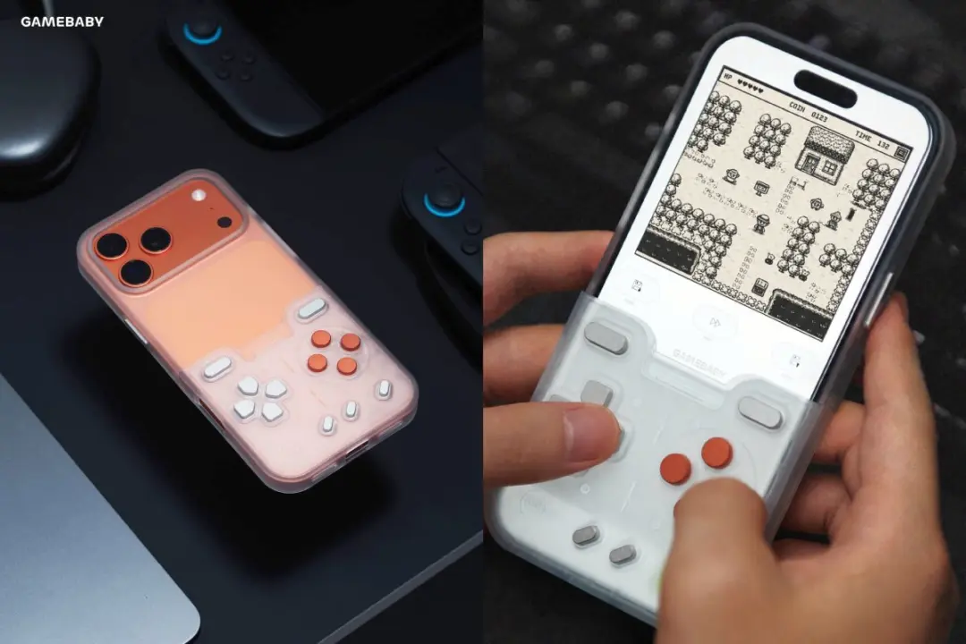 BitmoLab GameBaby Transparent Edition Brings Physical Buttons to iPhone 17 Pro Max