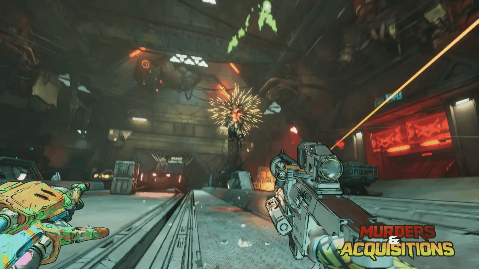 Borderlands 4 gameplay screenshot showing new character Loveless the Hacker