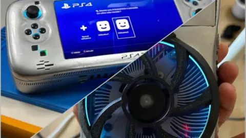 DIY PlayStation 4 Portable V2 Shrinks Console Into Compact Handheld