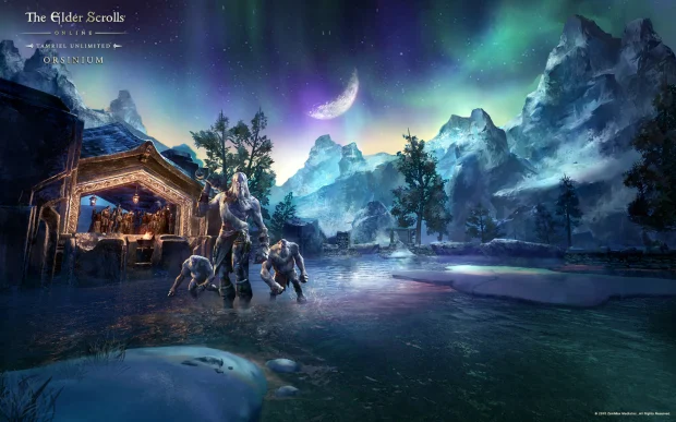 The Elder Scrolls Online game logo