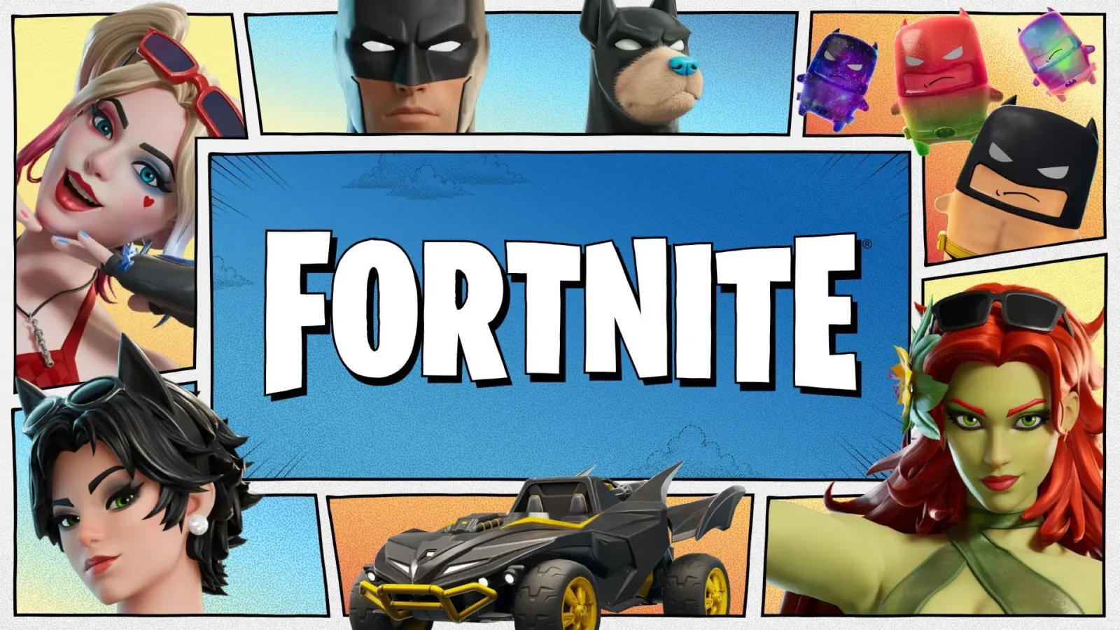 Fortnite DC Update concept art