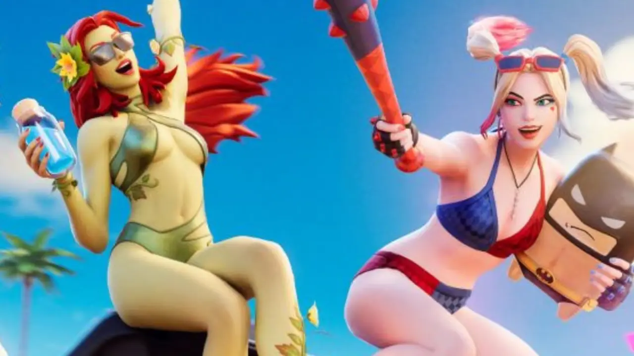 Fortnite Poison Ivy and Harley Quinn Skins Restricted to Teen Modes