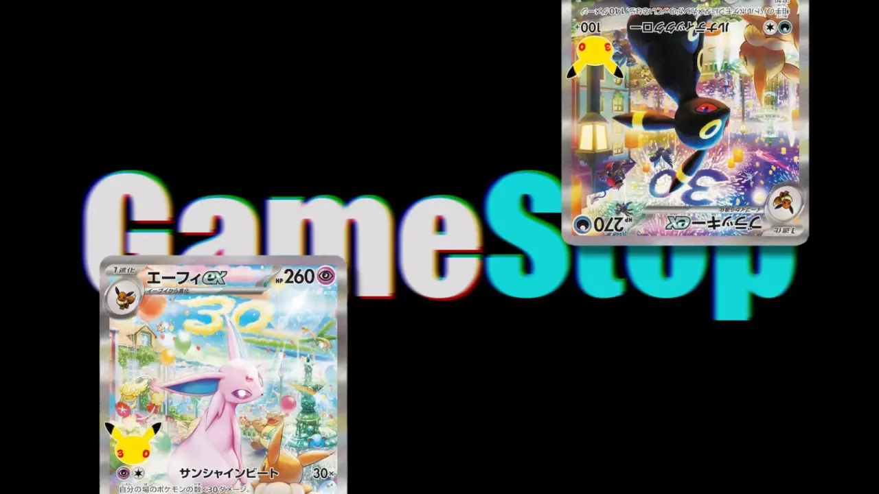 GameStop Lists Pokemon 30th Anniversary Card for $600