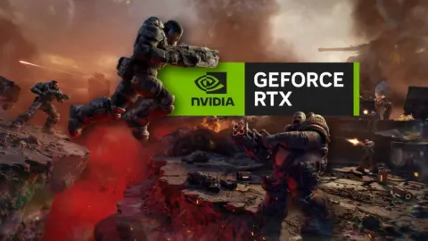 Gears of War: E-Day gameplay showcasing advanced lighting