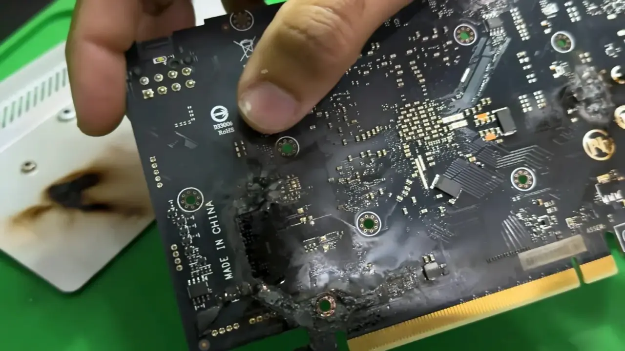 GIGABYTE RTX 4060 AERO VRM flaw causes MOSFET burnout