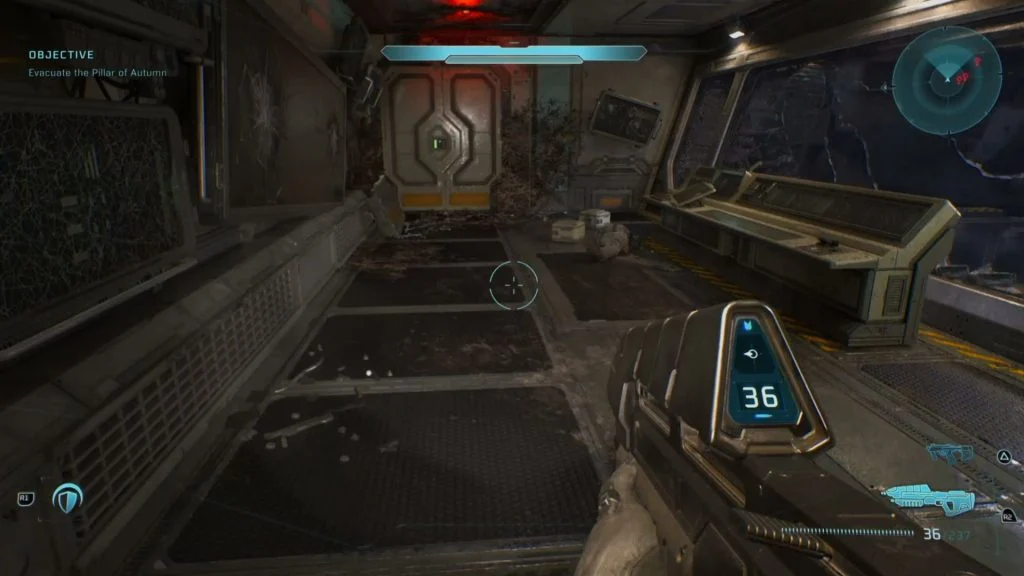 Halo: Campaign Evolved Pillar of Autumn mission screenshot