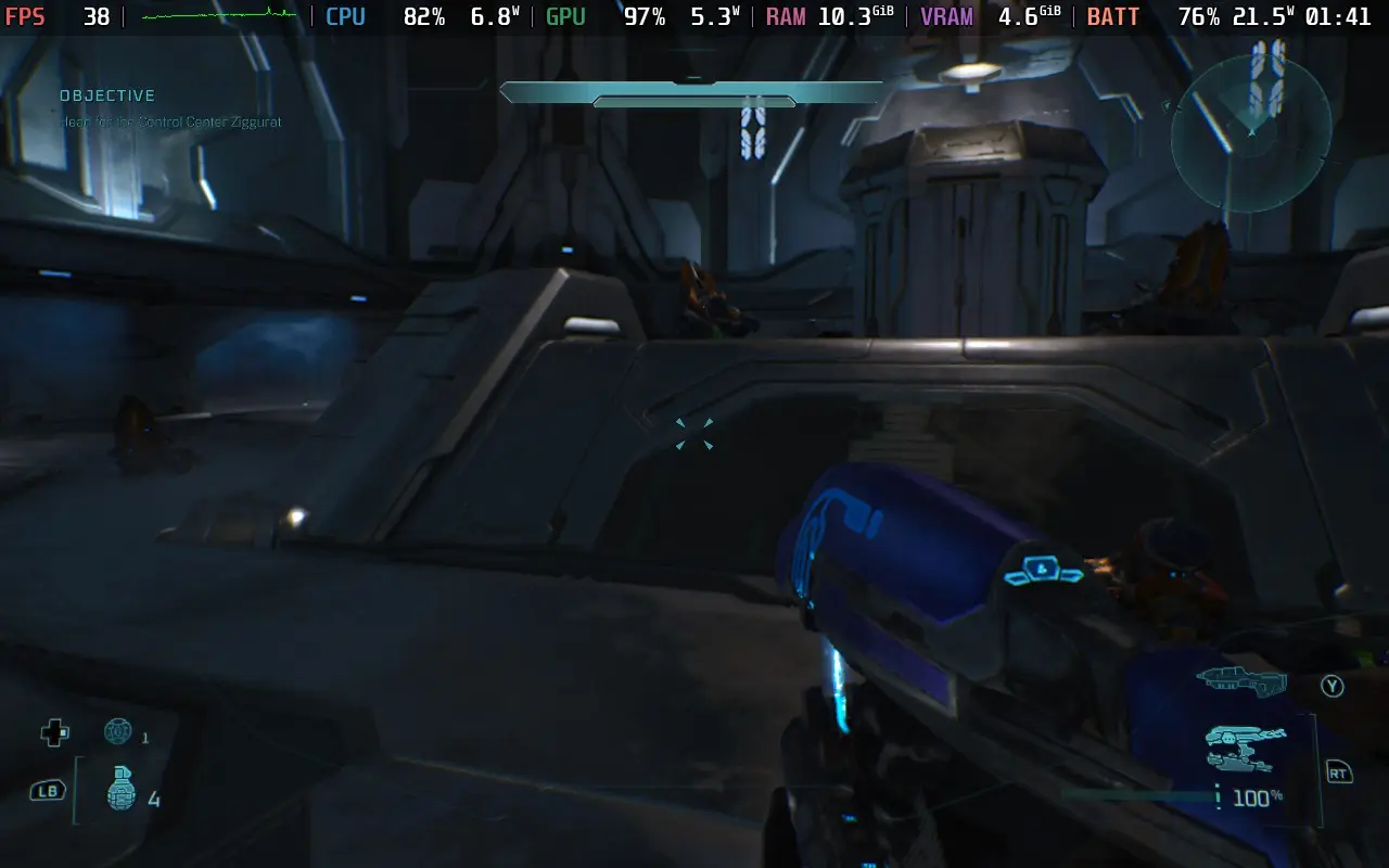 Halo: Campaign Evolved gameplay on Steam Deck