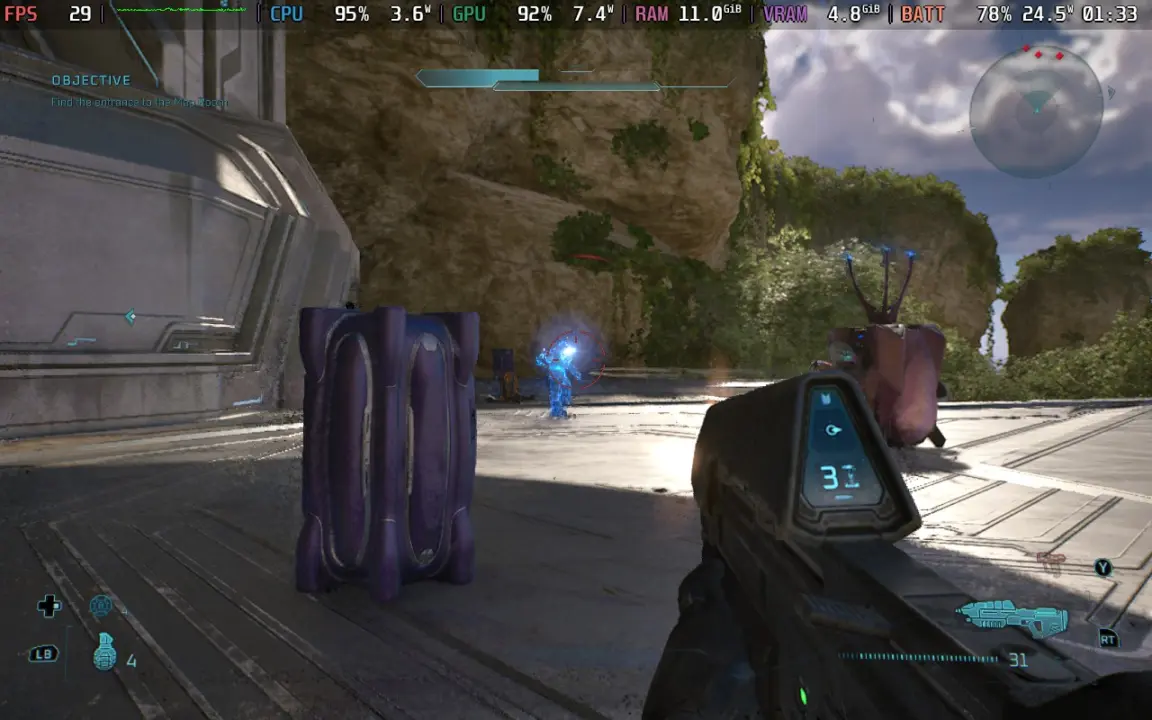 Halo: Campaign Evolved Steam Deck Performance Needs TSR Tweaks