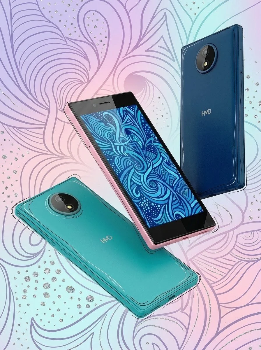 Rumored render of the HMD Asha 505 smartphone showing rear camera module