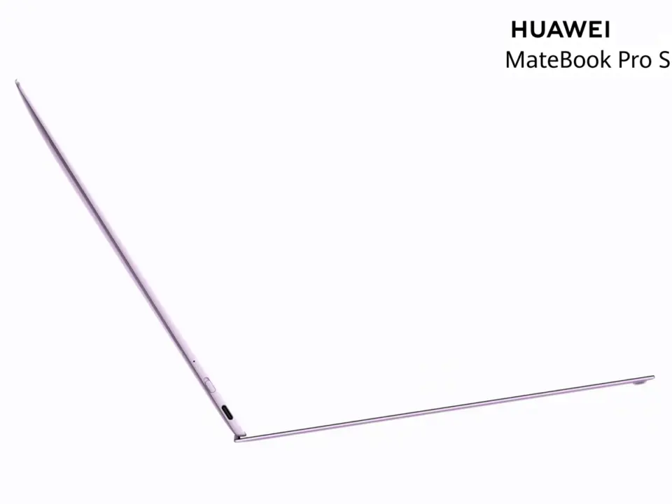 Huawei MateBook Pro S weighs 798g, beats MacBook Neo in portability