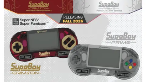 Hyperkin SupaBoy Gets Crimson and Prime Colorways for Fall 2026
