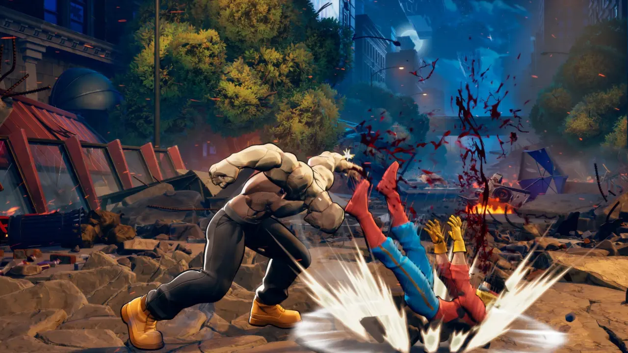 Invincible VS game screenshot showing character selection
