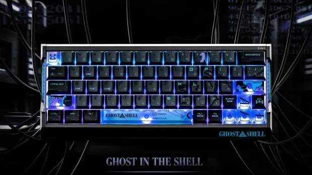 IQUNIX EV63 Ghost in the Shell Edition keyboard