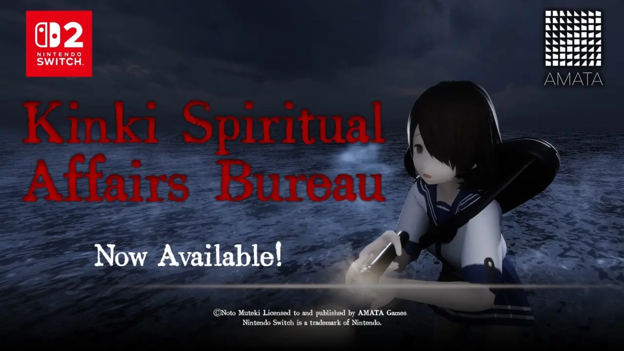 Kinki Spiritual Affairs Bureau Switch 2 Launches July 30