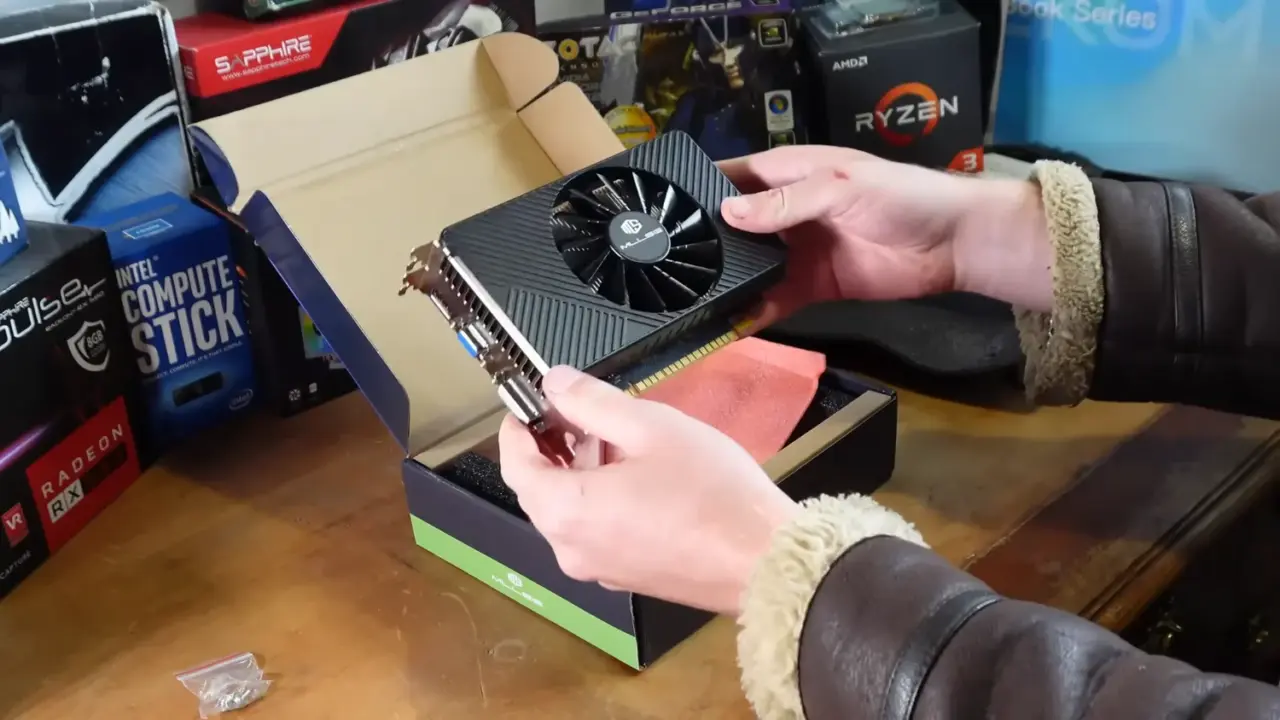 Modified GTX 750 Ti 8GB graphics card