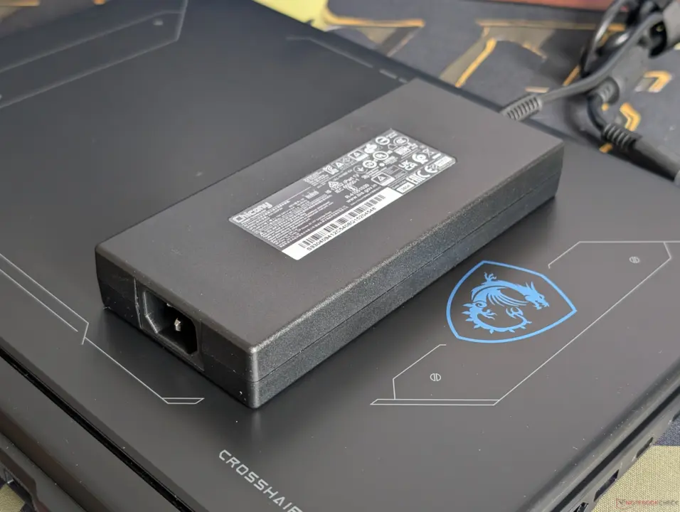 MSI Crosshair A16 HX 240W Adapter Struggles Under Gaming Load