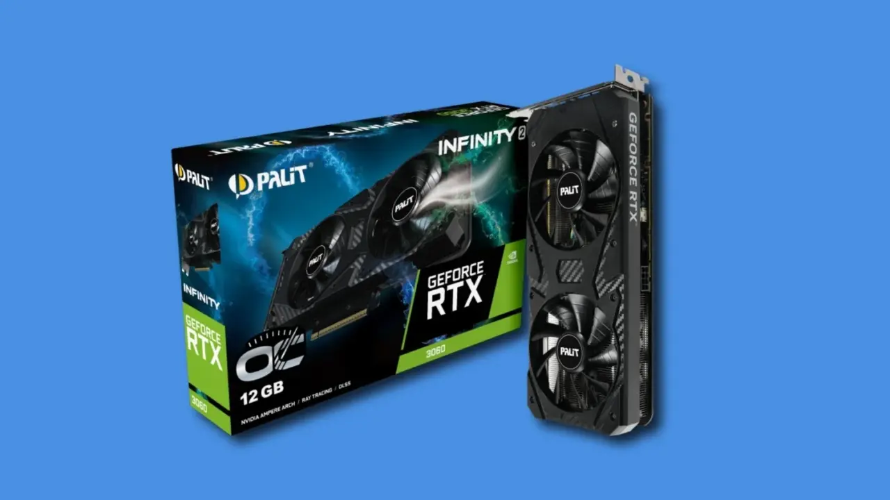 PALIT GeForce RTX 3060 Infinity 2 OC Launches with 1792 MHz Clock
