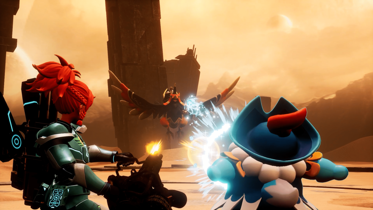 Palworld gameplay scene