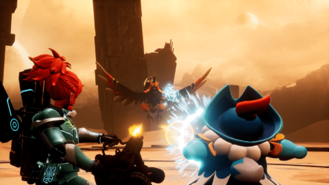 Palworld gameplay scene