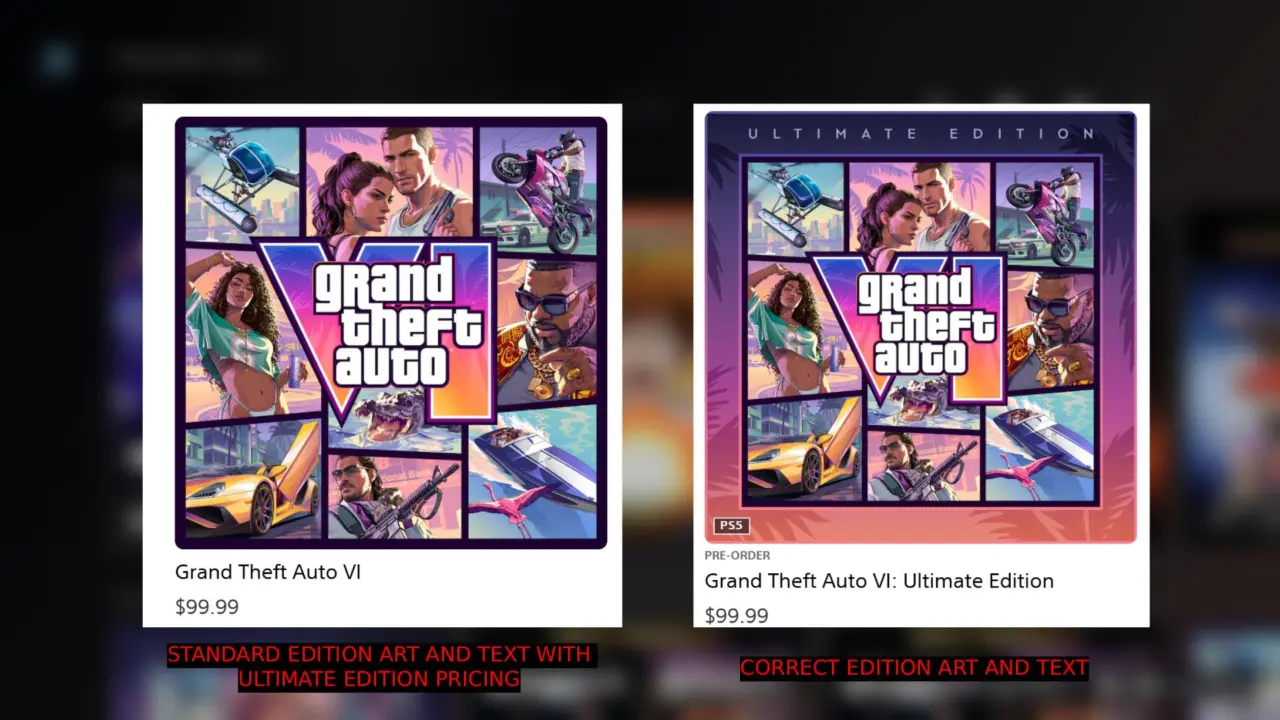 PlayStation Store Lists Standard Edition Games at $100 Premium Prices