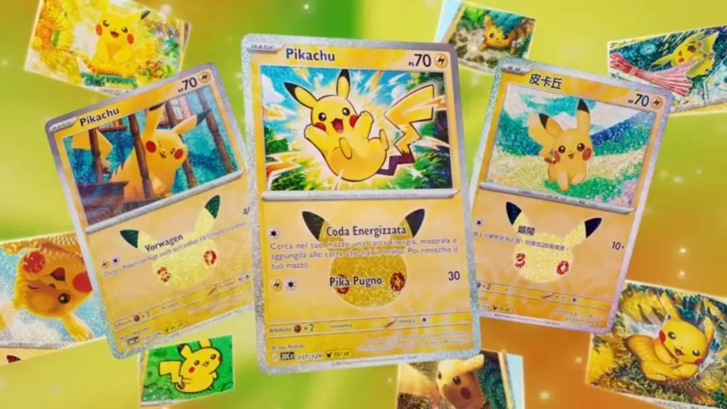 Pokemon TCG 30th Celebration Set Announced With Full Lineup