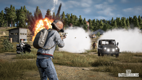 PUBG: BATTLEGROUNDS console gameplay screenshot