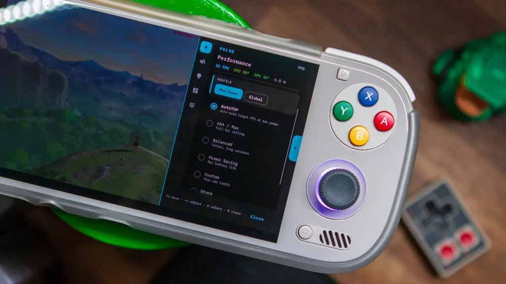 PULSE 1.19.5 Update Adds AutoTDP and Quick Access Bar for Android Handhelds