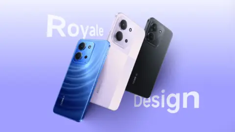 Redmi 17C 5G smartphone rendering