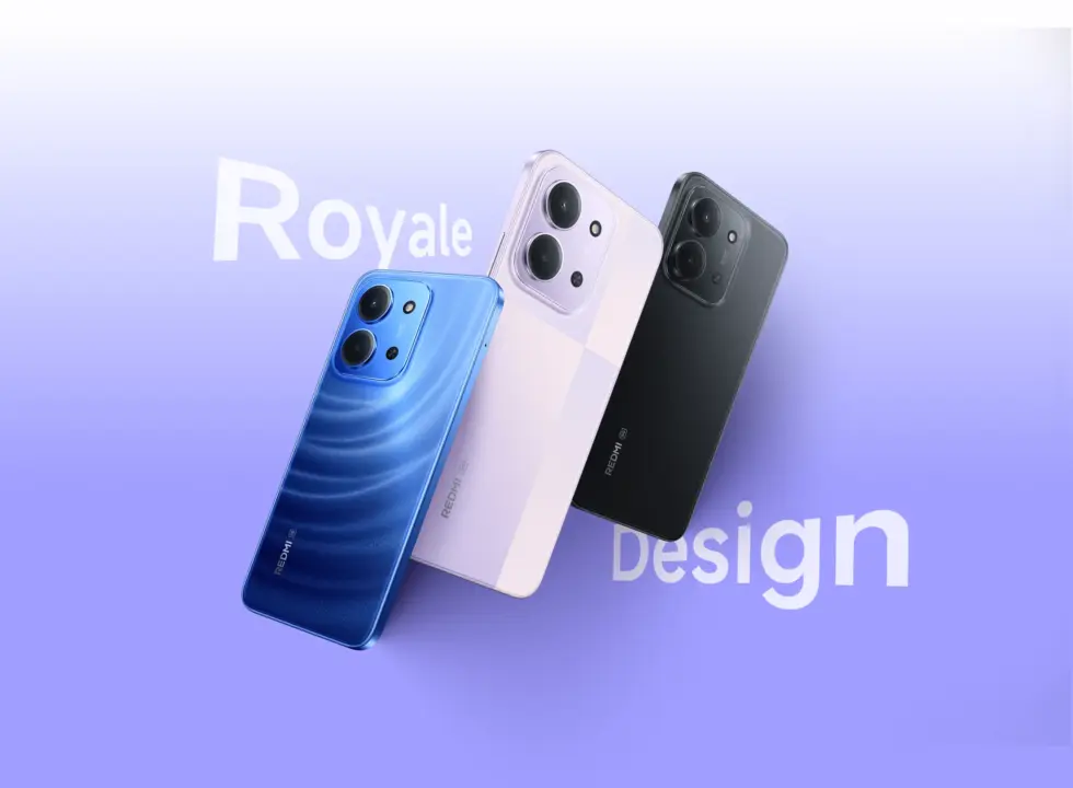 Redmi 17C 5G smartphone rendering