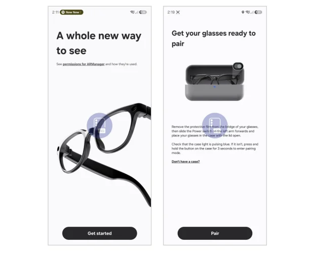 Samsung Galaxy Glasses concept art
