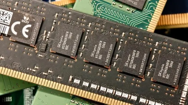 SK hynix DRAM memory chips