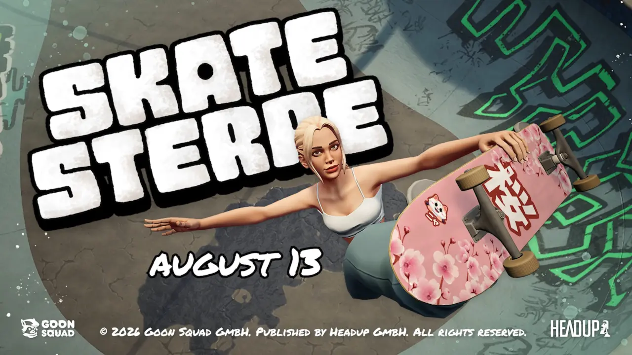 Skatesterre Arcade Skating Game Launches August 13 on PS5, Xbox, Switch 2, PC