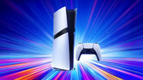 PlayStation controller and logo