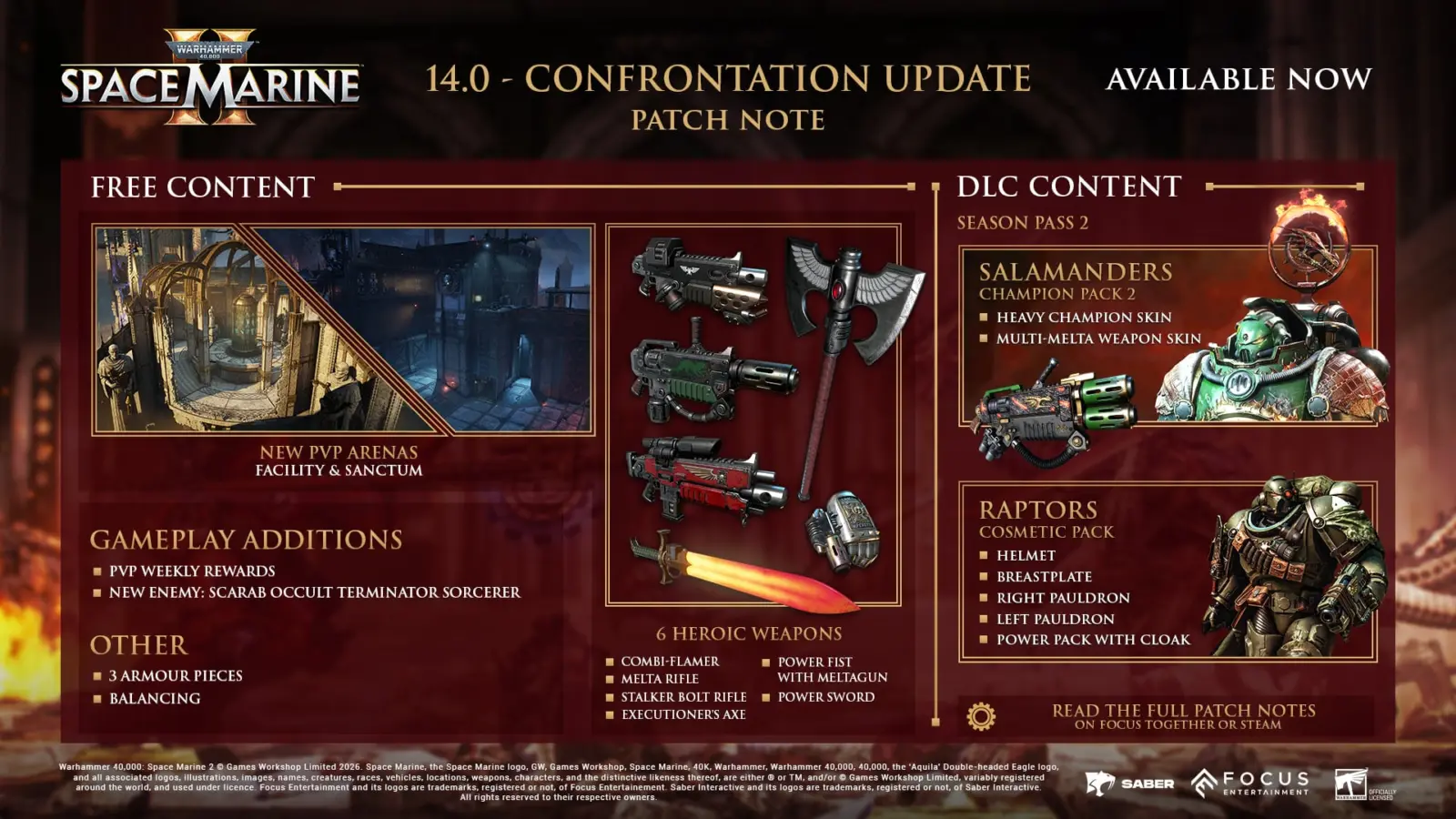 Space Marine 2 gameplay scene showing combat action