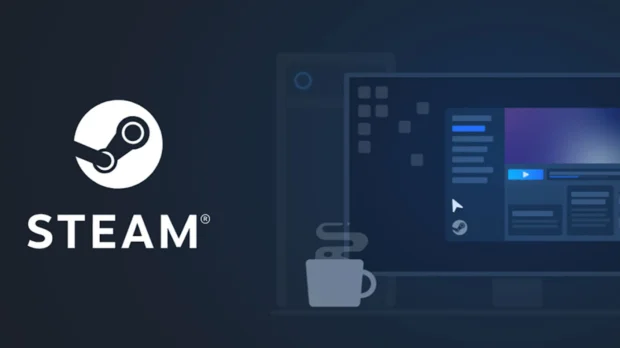 Steam client interface showing game library